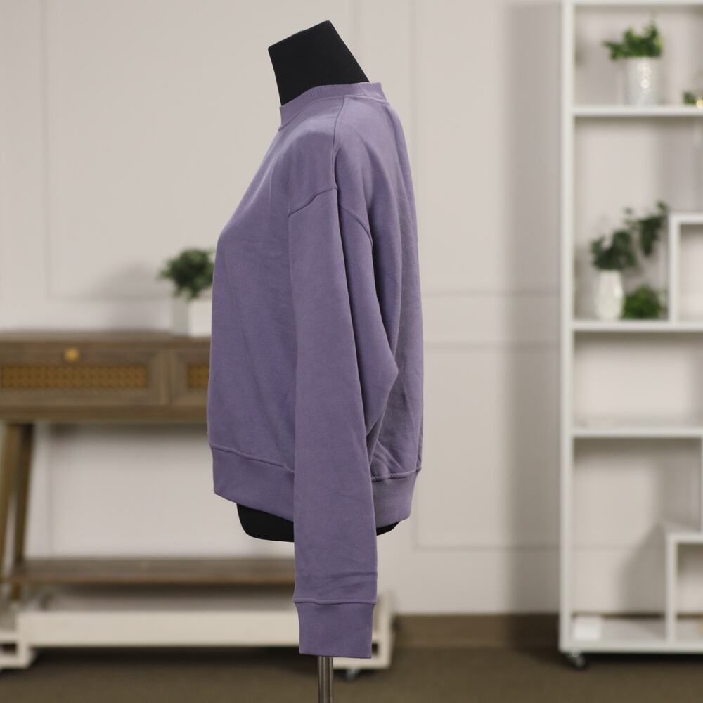 Lululemon Steady State Grape Mist Purple Oversized Crew Sweatshirt Size Small 🤍 - Picture 6 of 12